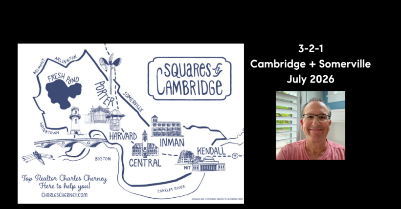 3-2-1 Cambridge + Somerville by Charles Cherney 